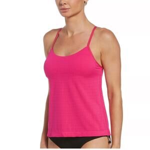 Nike Essential Layered 2-in-1 Tankini Top Size Medium